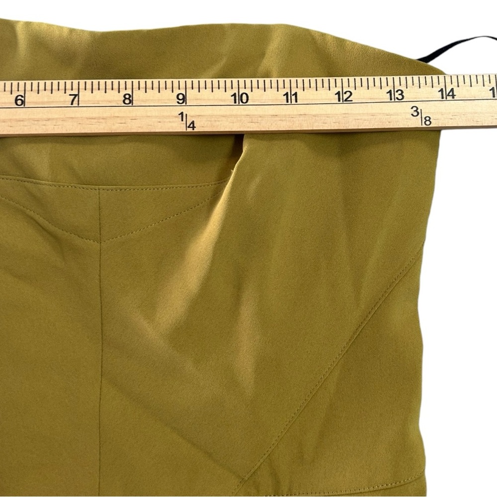 Rachel Rachel Roy Women’s Olive Strapless Jumpsuit Sz 2 - Picture 3 of 8